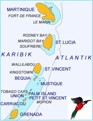 karte karibik  2010 und 2012